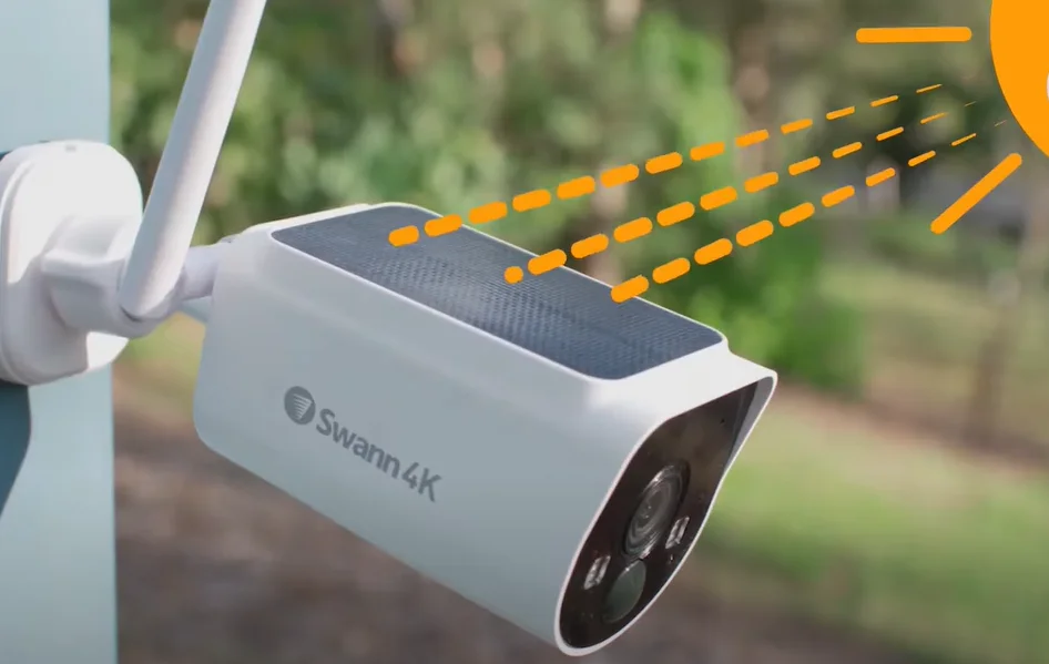 Sunlight an Outdoor Solar Security Camera Need