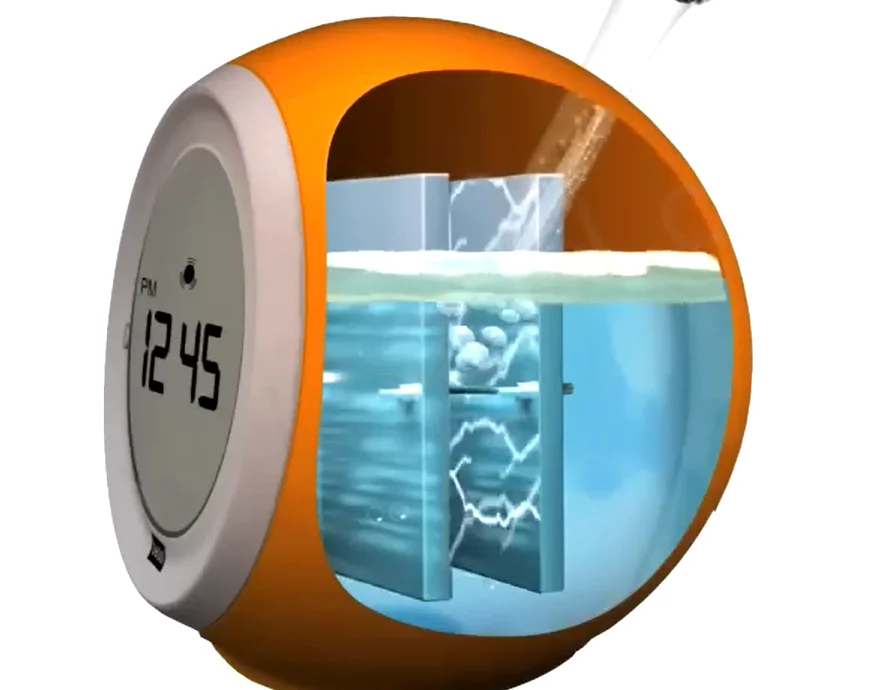 Bedol's EcoClock 2025 Water-Powered Clock