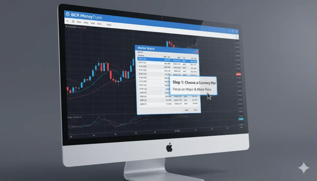How to Trade Currencies on BCR MoneyTrade