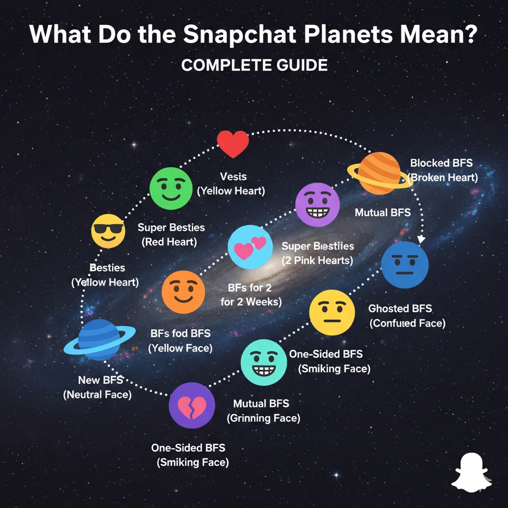 Snapchat Planets