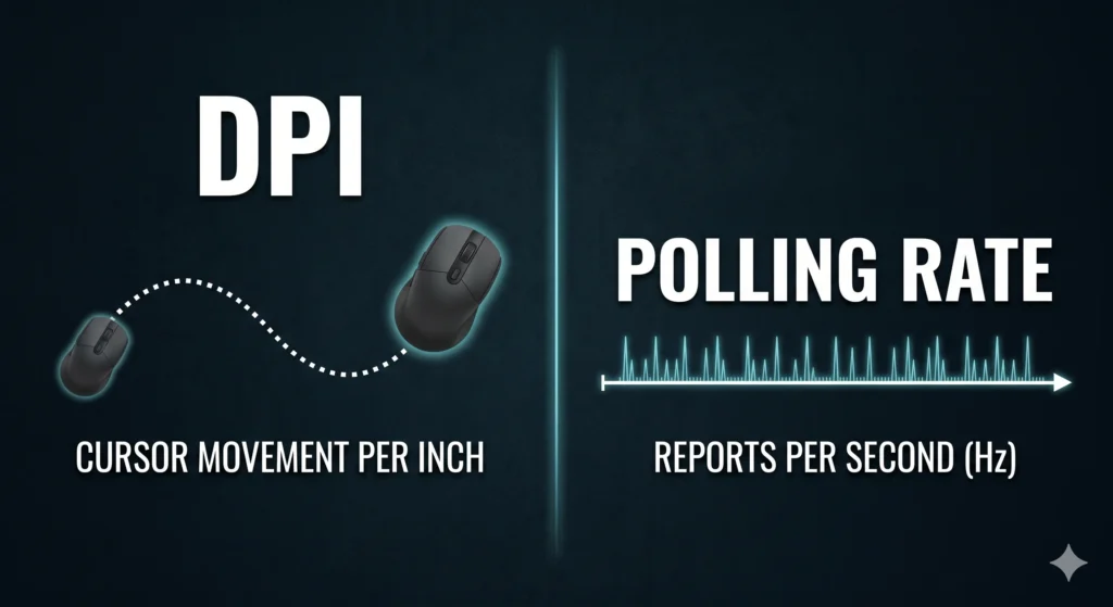 DPI vs Polling Rate