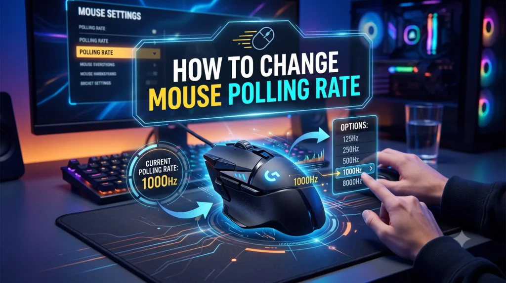 How to Change Mouse Polling Rate