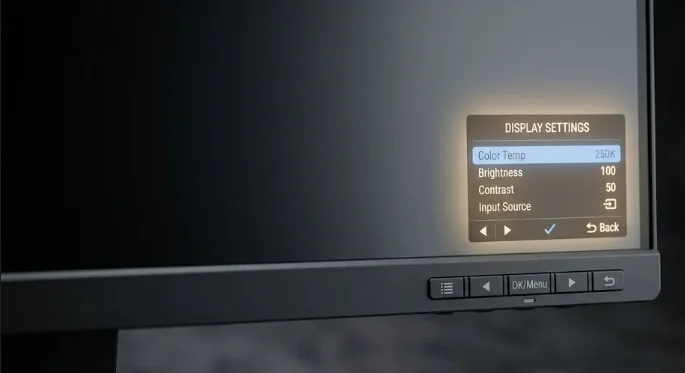 Monitor OSD Menu Monitor OSD Color Temperature Preset