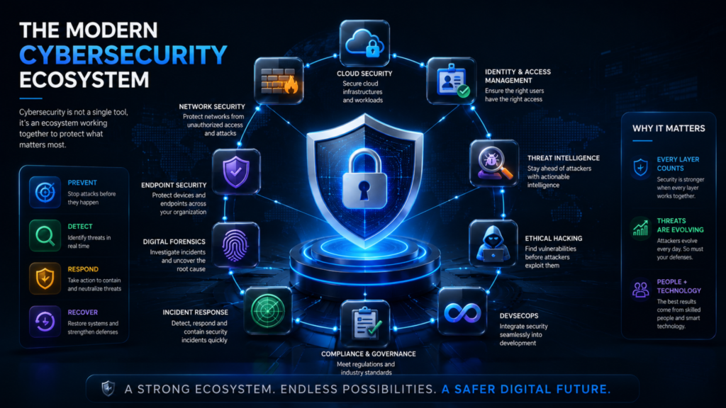 THE MODERN CYBERSECURITY ECOSYSTEM