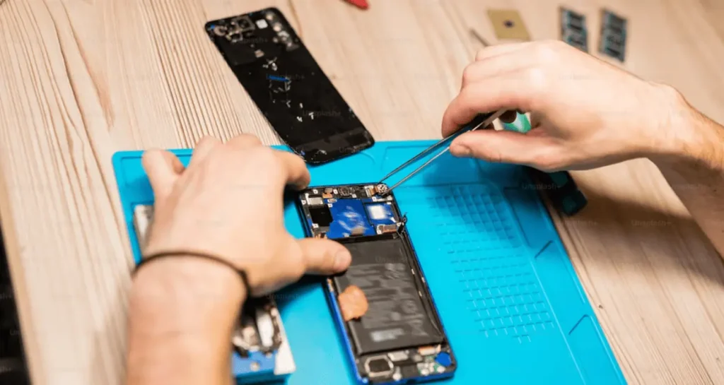How to Fix a Blue Patch on Your Mobile Screen