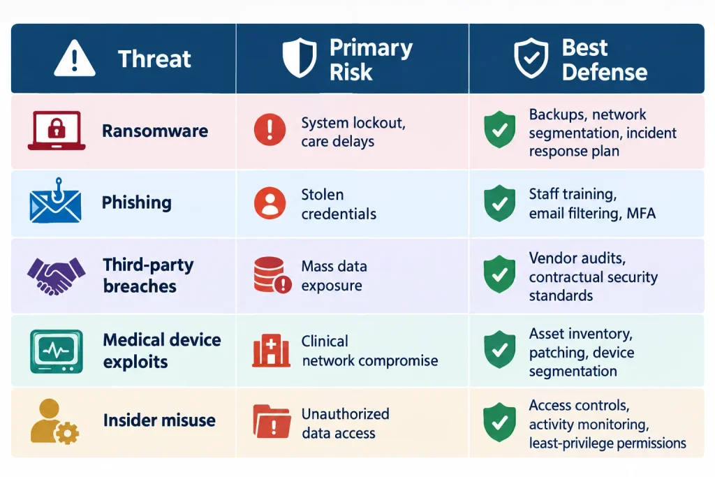 why is cybersecurity important in healthcare: Threats and Defenses